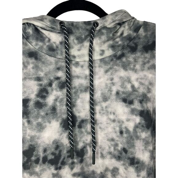 FLX Men’s Medium Synergy Hoodie Sweatshirt Charcoal Grey Fleece NEW - Picture 2 of 9